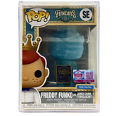 Freddy Funko as James T. Kirk (Translucent) SE Funko Pop! Legendary Limited Edition 1000 Pcs Funko Fundays 2026 Quest for the Grail front view in-box