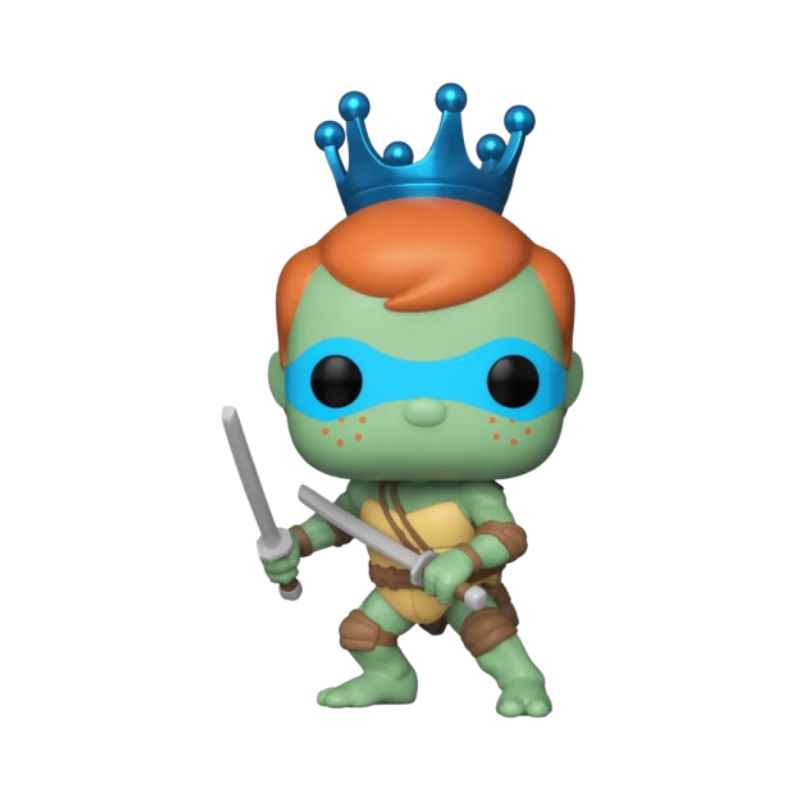 Funko Pop! Funko Freddy Funko as Leonardo SE Funko Fundays 2025 online limited edition figure shown outside the packaging