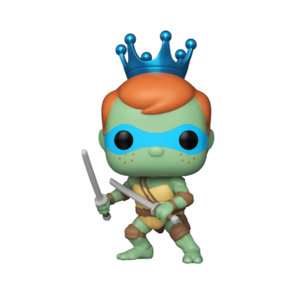 Funko Pop! Funko Freddy Funko as Leonardo SE Funko Fundays 2025 online limited edition figure shown outside the packaging