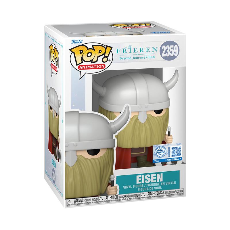 Eisen Exclusive Funko Pop! #2359 stock photo in-box Frieren Beyond Journeys End