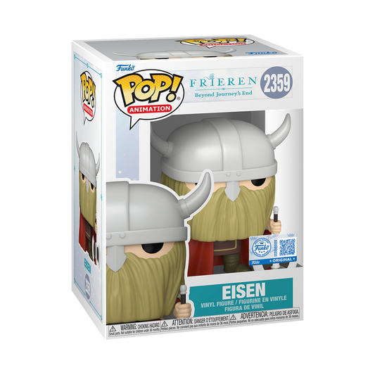 Eisen Exclusive Funko Pop! #2359 stock photo in-box Frieren Beyond Journeys End
