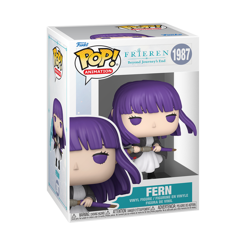 Fern Funko Pop! #1987 in box packaging from Frieren