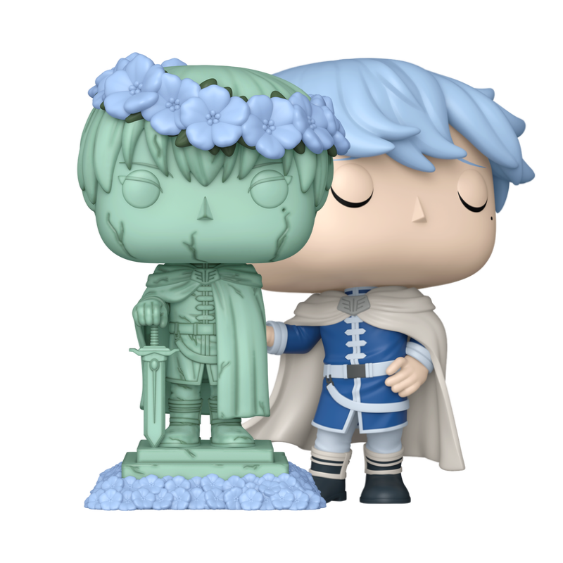 Himmel Funko Pop! #1989 Common and Chase set stock photo out-of-box from Frieren