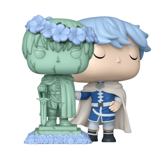 Himmel Funko Pop! #1989 Common and Chase set stock photo out-of-box from Frieren