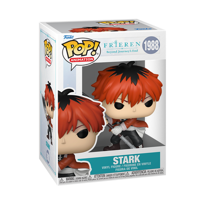 Stark Funko Pop! #1988 in box packaging from Frieren