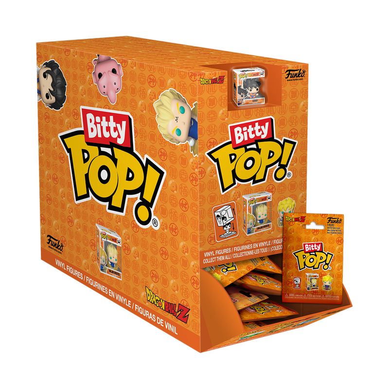 Funko Bitty Pop! Dragon Ball Z 1 Piece Mystery Mini stock photo in-box