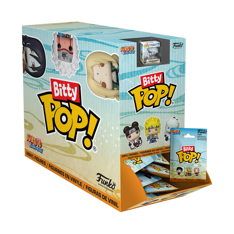 Funko Bitty Pop! Naruto 1 Pc Mystery Mini stock photo in-box