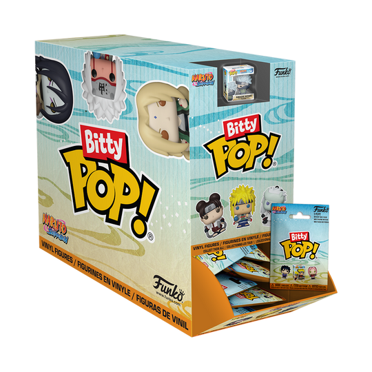 Funko Bitty Pop! Naruto 1 Pc Mystery Mini stock photo in-box