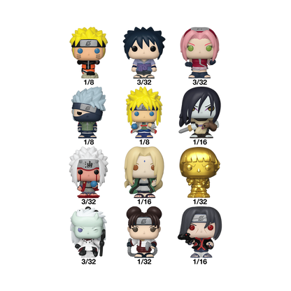 Funko Bitty Pop! Naruto 1 Pc Mystery Mini stock photo out-of-box