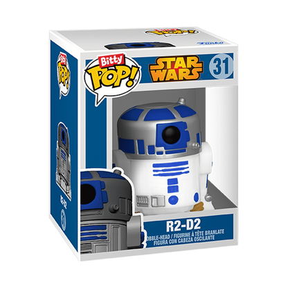 Funko Bitty Pop! R2-D2 stock photo in-box from Star Wars