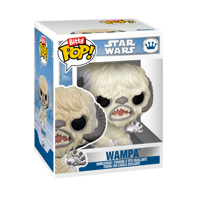 Funko Bitty Pop! Wampa stock photo in-box from Star Wars