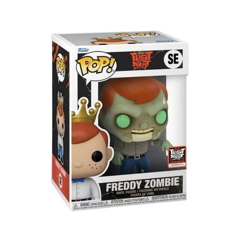 Freddy Funko Zombie Funko Pop! Fright Night 2022 Limited Edition 10000 Pcs stock photo in-box from Funko