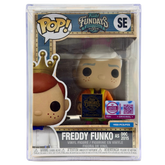 Front in-box view of Freddy Funko as Doc 2015 SE Legendary Limited Edition 1,150 PCS from Back to the Future and Funko Fundays 2026
