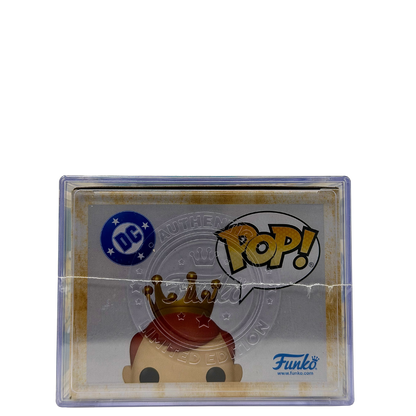 Top in-box view of Freddy Funko as Knightfall Batman Black & White SE Legendary Limited Edition 1,000 PCS from Batman and Funko Fundays 2026