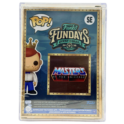 Back in-box view of Freddy Funko as Horde Trooper SE Grail Limited Edition 550 PCS from Masters of the Universe and Funko Fundays 2026