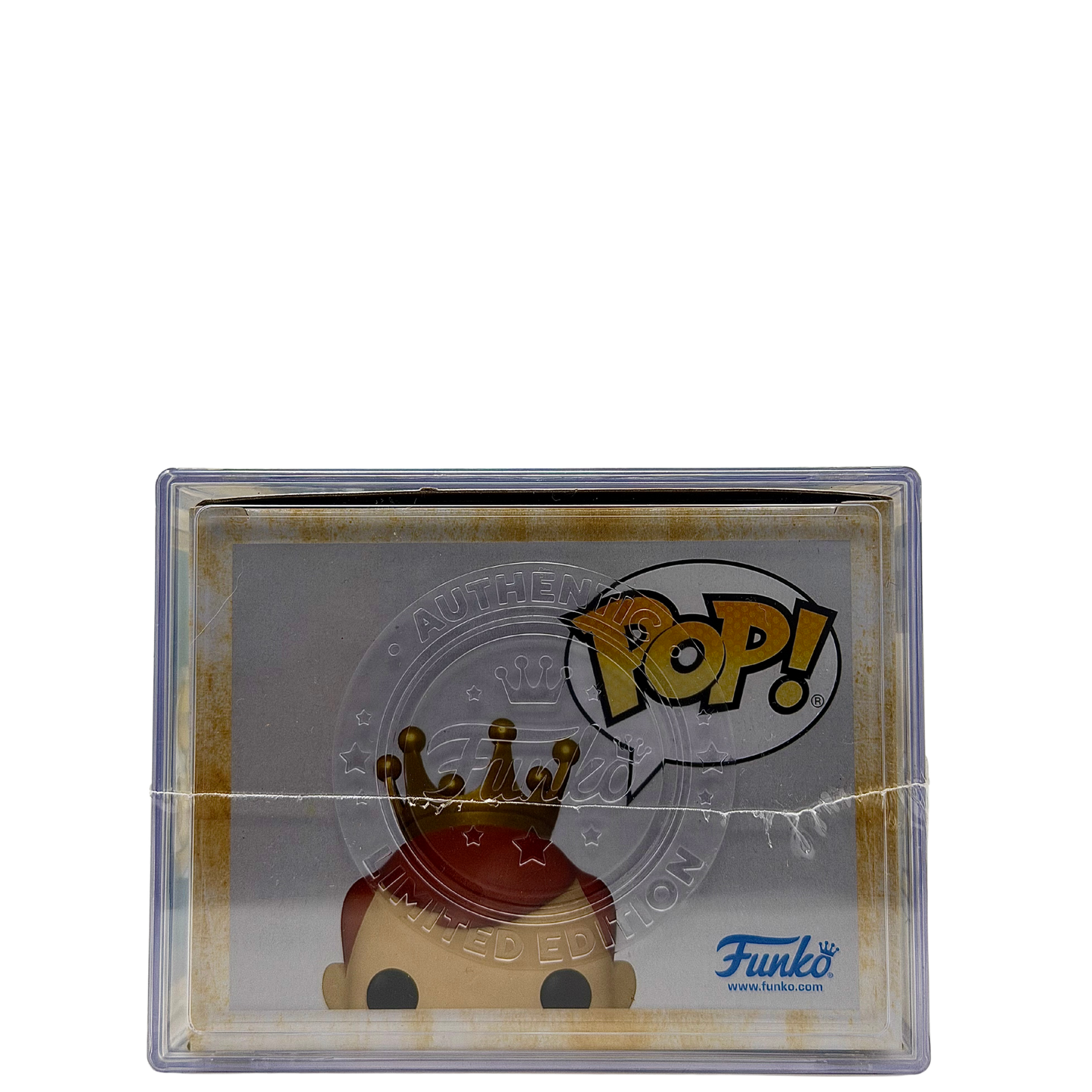 Top in-box view of Freddy Funko as Raphael SE Legendary Metallic Limited Edition 1,050 PCS from Teenage Mutant Ninja Turtles and Funko Fundays 2026