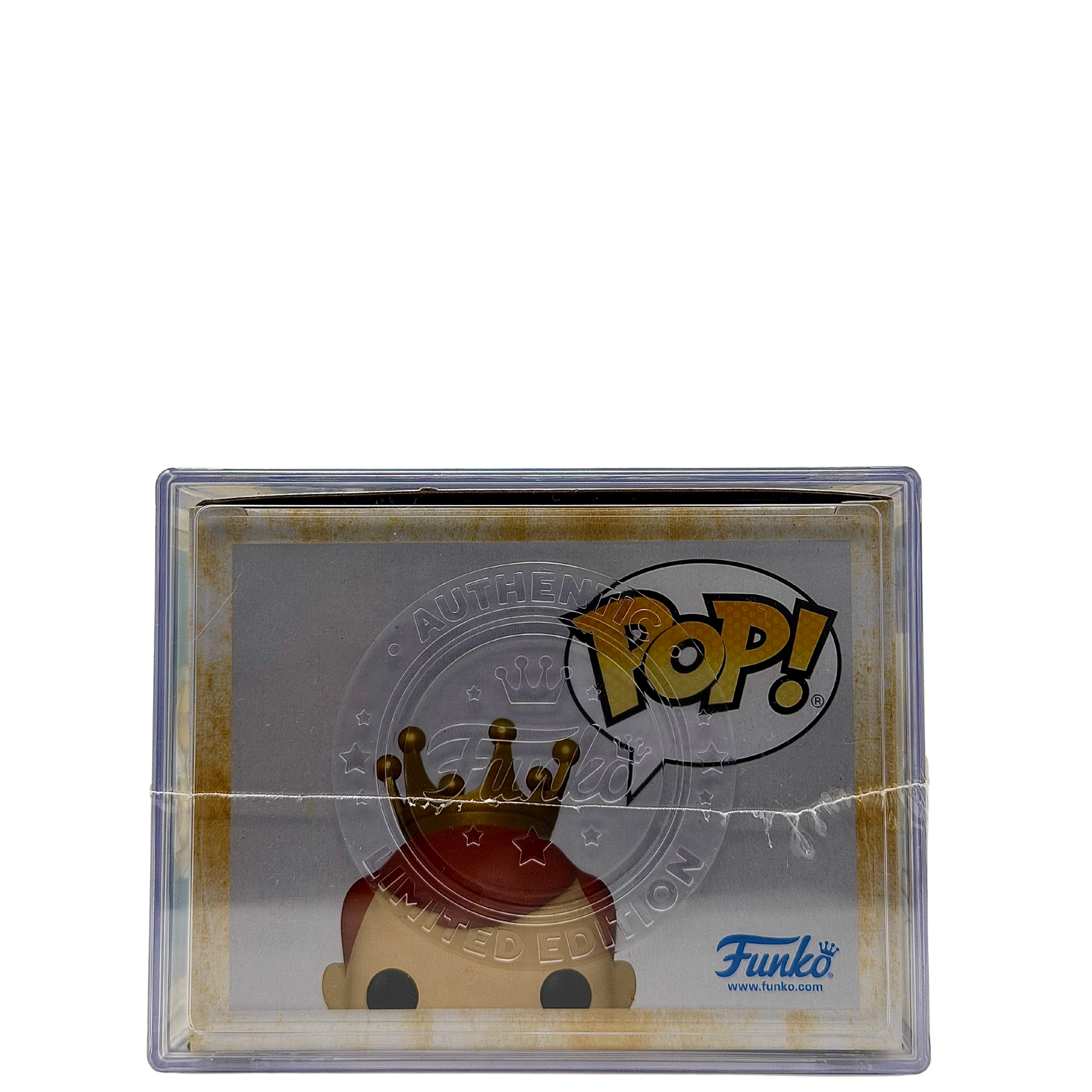 Top in-box view of Freddy Funko as Raphael SE Legendary Metallic Limited Edition 1,050 PCS from Teenage Mutant Ninja Turtles and Funko Fundays 2026