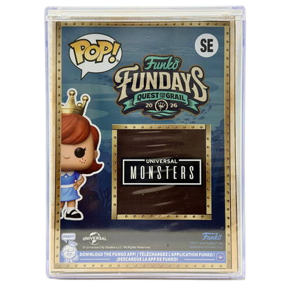 Back in-box view of Freddy Funko as The Bride SE Legendary Diamond Collection Limited Edition 1,150 PCS from Funko Fundays 2026