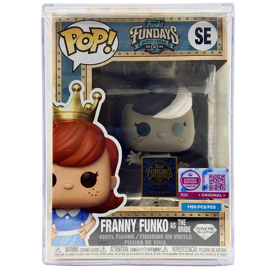 Front in-box view of Freddy Funko as The Bride SE Legendary Diamond Collection Limited Edition 1,150 PCS from Funko Fundays 2026