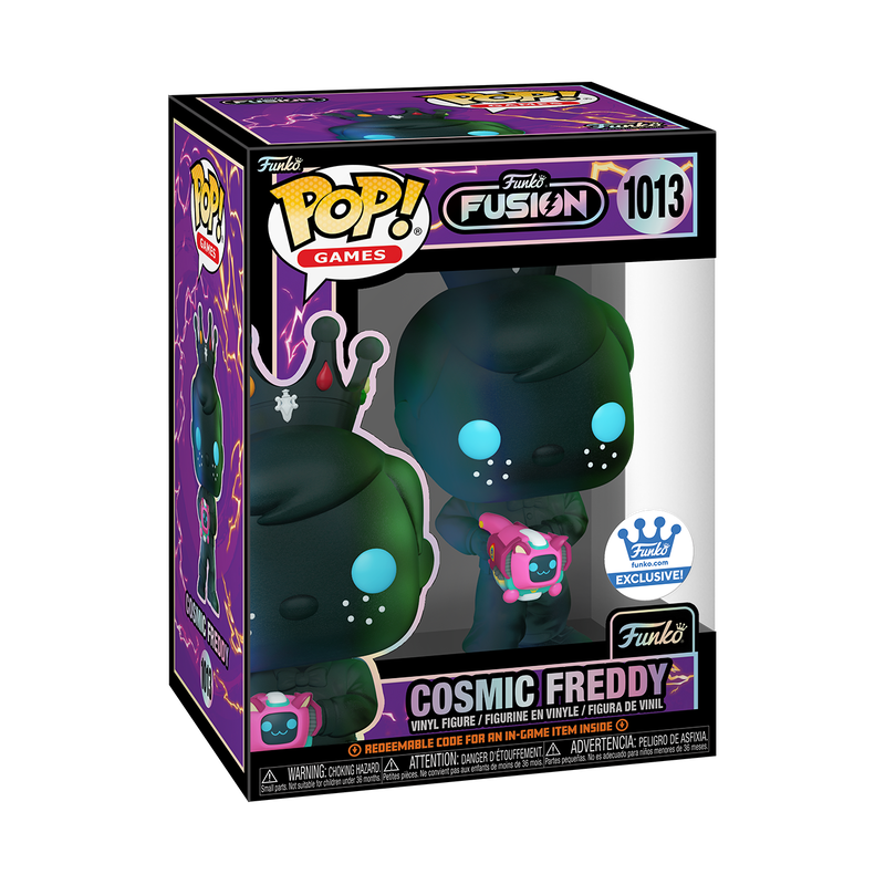 Funko Fusion Cosmic Freddy Exclusive Funko Pop Packaging