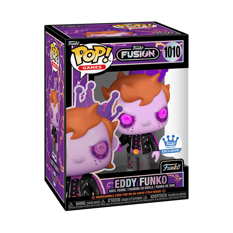 Funko Fusion Eddy Funko Exclusive Funko Pop Packaging