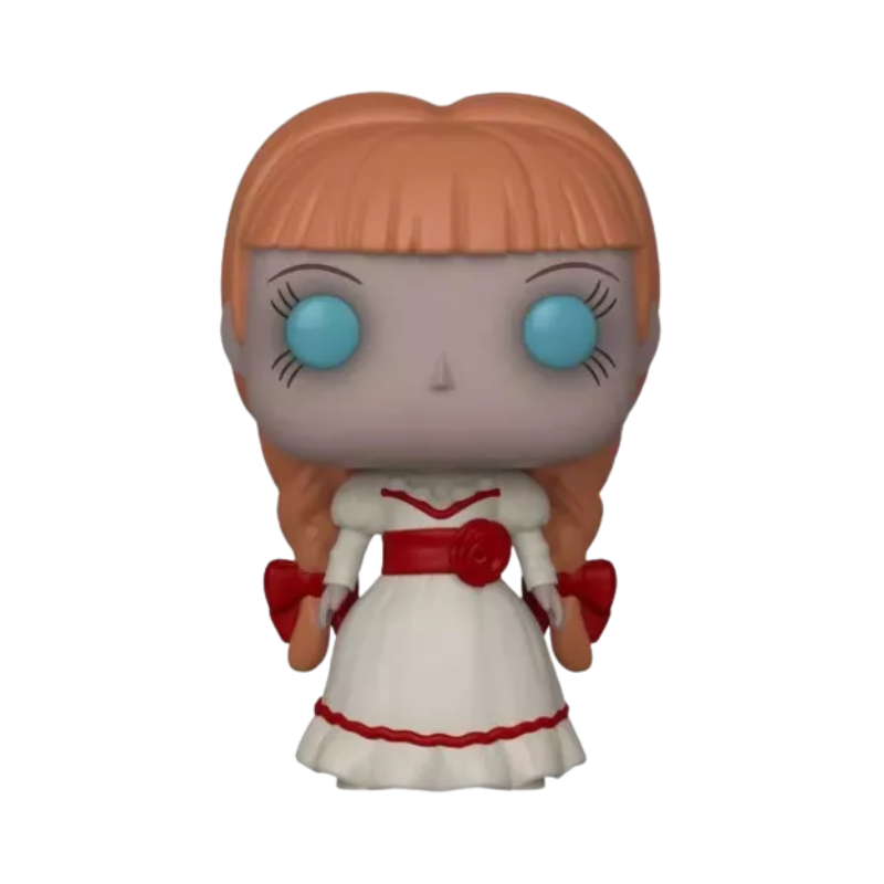 Funko Pop Annabelle Creation Annabelle 469 Hot Topic Exclusive figure shown out of box
