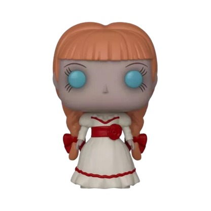 Funko Pop Annabelle Creation Annabelle 469 Hot Topic Exclusive figure shown out of box
