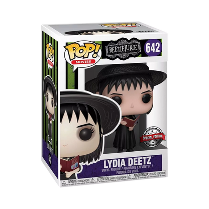 Funko Pop Beetlejuice Lydia Deetz 642 inside original box packaging
