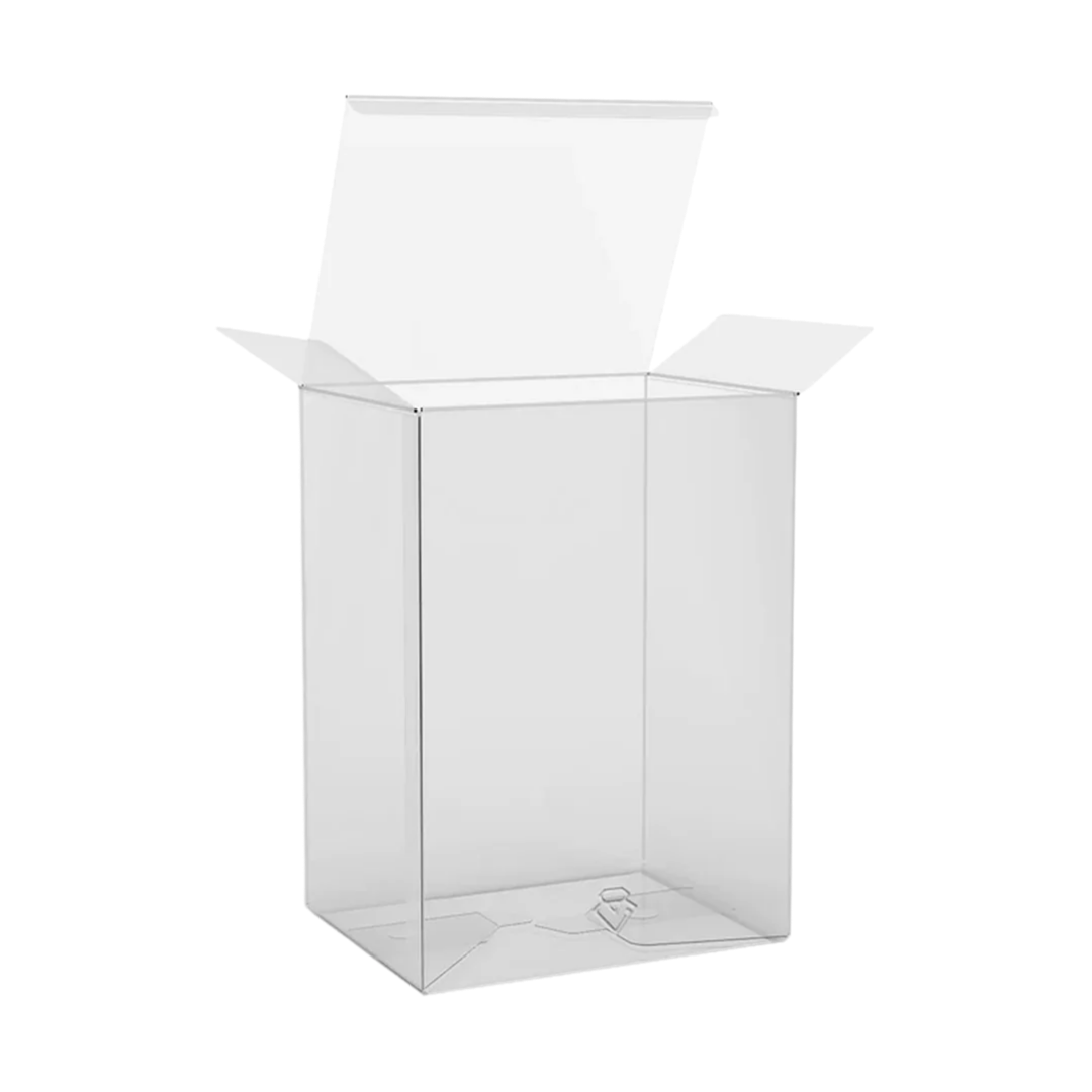 0.35mm Transparent Acid Free PET 4 Inch Funko Pop! box protector (5-Pack) stock photo out-of-box Funko Pop Accessories
