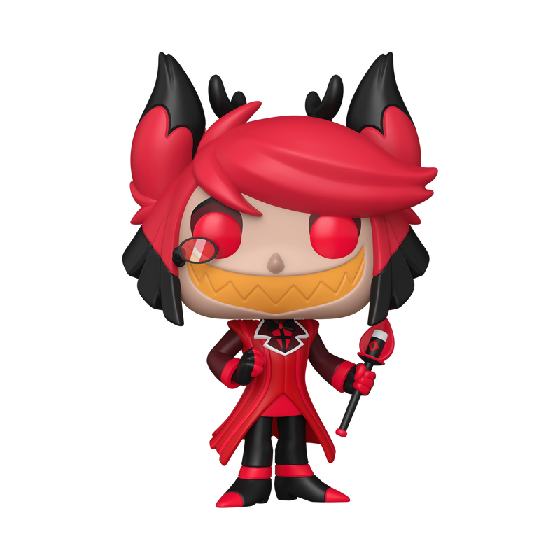 Funko Pop Alastor #2242 Common from Hazbin Hotel, full figure outside packaging.