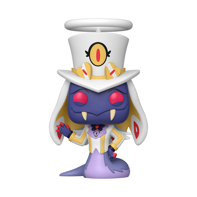 Funko Pop Sir Pentious #2243 Chase from Hazbin Hotel, full figure outside packaging.