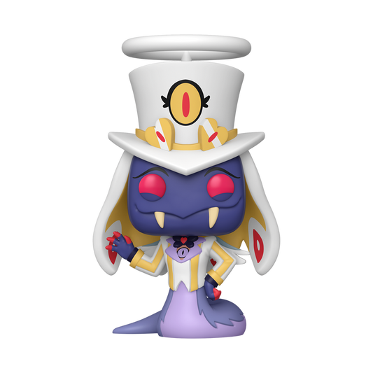 Funko Pop Sir Pentious #2243 Chase from Hazbin Hotel, full figure outside packaging.