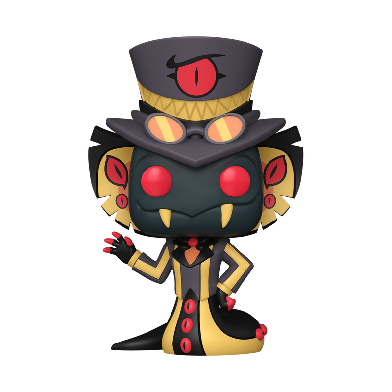 Funko Pop Sir Pentious #2243 Common from Hazbin Hotel, full figure outside packaging.