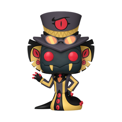 Funko Pop Sir Pentious #2243 Common from Hazbin Hotel, full figure outside packaging.
