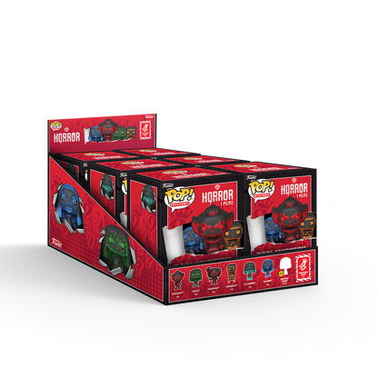 Funko Pop! Mystery Warner Bros. Horror 6 Pack stock photo sealed in mystery packaging