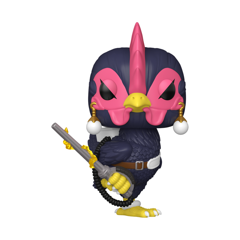 Funko Pop Elizabeth #2163 from Rooster Fighter, full figure outside packaging.