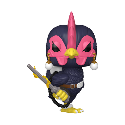 Funko Pop Elizabeth #2163 from Rooster Fighter, full figure outside packaging.