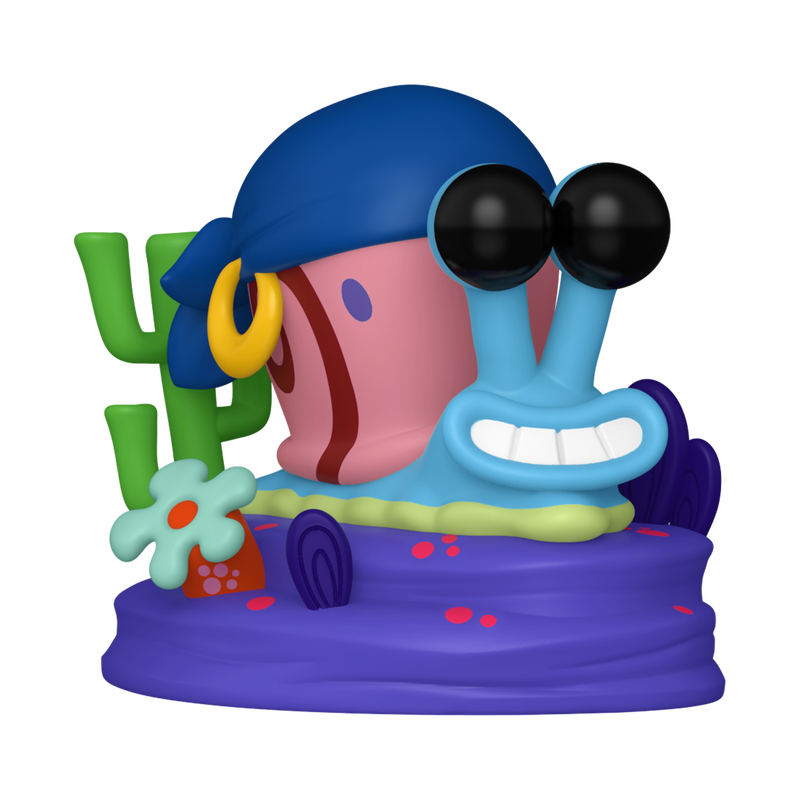 Funko Pop Gary Pirate #1940 from The SpongeBob Movie Search for SquarePants, full figure outside packaging.