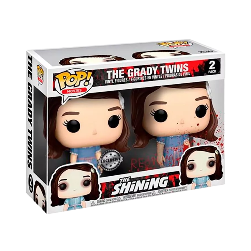 Funko Pop The Shining Grady Twins 2 Pack inside original box packaging