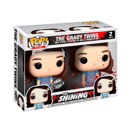 Funko Pop The Shining Grady Twins 2 Pack inside original box packaging