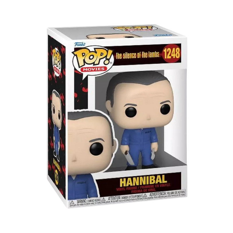 Funko Pop The Silence of the Lambs Hannibal 1248 inside original box packaging
