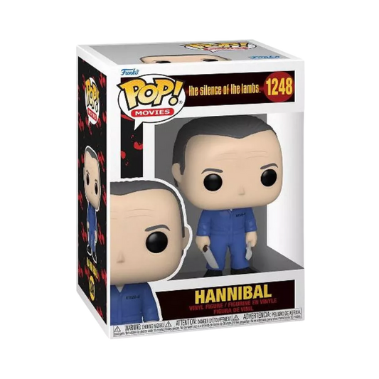 Funko Pop The Silence of the Lambs Hannibal 1248 inside original box packaging
