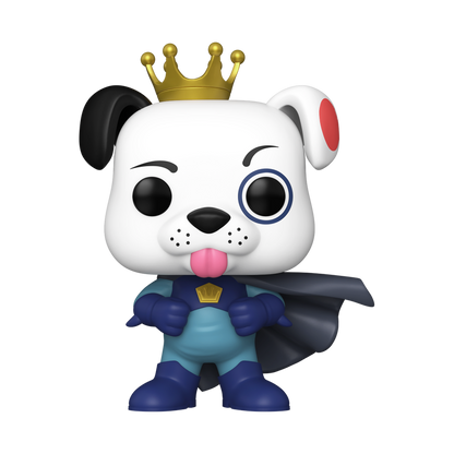Stock photo of Funko Pop! Proto (Superhero) Royalty NYCC 2026 edition out of box.