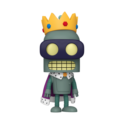 Super King Bender Funko Pop! #2211 stock photo out-of-box Futurama
