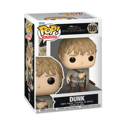 Dunk Funko Pop! #1901 stock photo in-box from Game of Thrones A Knight of the Seven Kingdoms