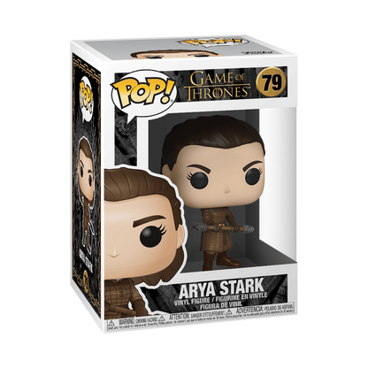 Game of Thrones Arya Stark Funko Pop Packaging