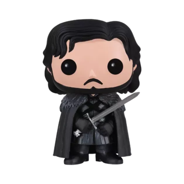 Jon Snow Funko Pop! #07 stock photo out-of-box from Game of Thrones