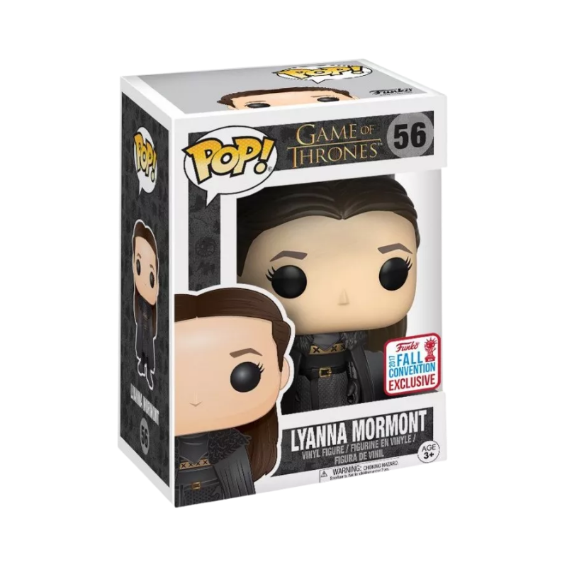 Lyanna Mormont Funko Pop! #56 2017 Fall Convention Exclusive stock photo in-box Game of Thrones