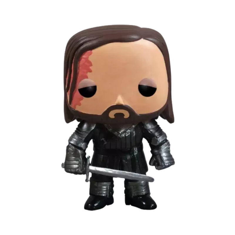 The Hound Funko Pop! #05 stock photo out-of-box from Game of Thrones