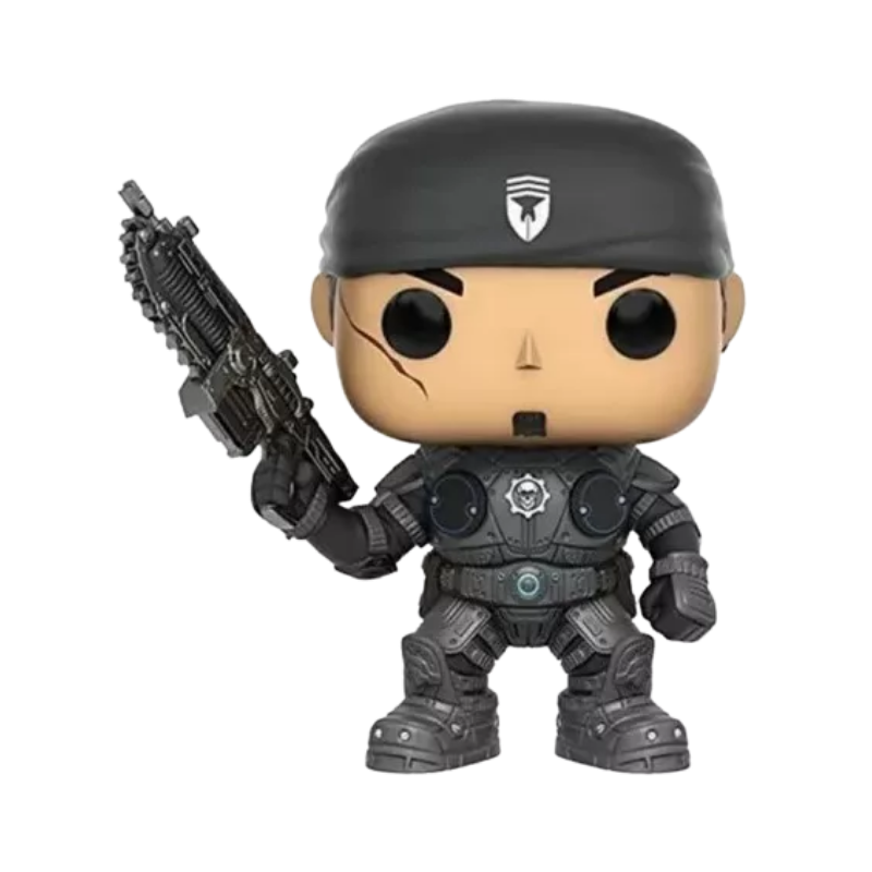 Marcus Fenix Funko Pop! #112 stock photo out-of-box Gears of War